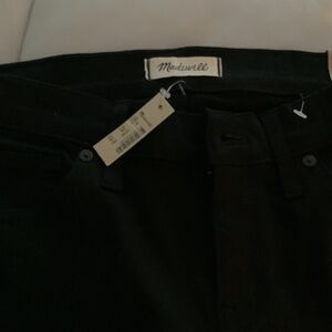 Madewell black skinny skinny